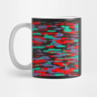 Red Aquarium Camouflage Mug